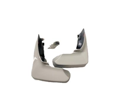 GM Rear Molded Splash Guards in Summit White 23297007