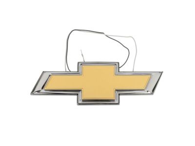 GM Illuminated Grille Bowtie Emblem in Gold 23307910