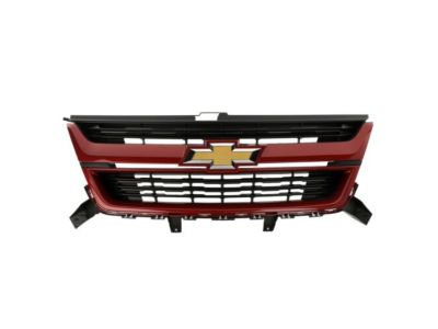 GM Grille in Red Rock Metallic with Bowtie Logo 23321739