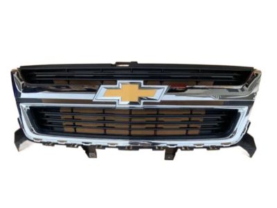 GM Grille in Brownstone Metallic with Bowtie Logo 23321741