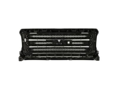 GM Grille in Quicksilver Metallic with Quicksilver Metallic Surround and GMC Logo 23321747