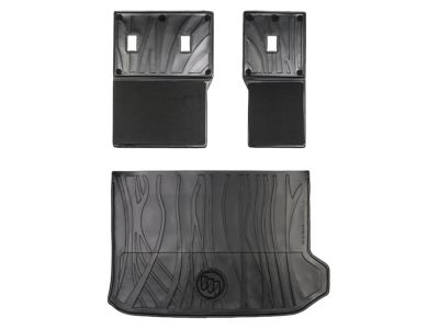 GM Integrated Cargo Liner in Black with Buick Logo 23332298