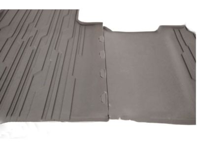 GM Second-Row Interlocking Premium All-Weather Floor Liner in Dark Ash Gray 23356366