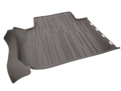 GM Second-Row Interlocking Premium All-Weather Floor Liner in Dark Ash Gray 23356366
