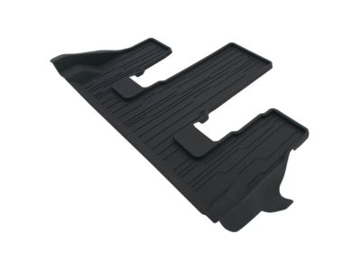 GM Third-Row Premium All-Weather Floor Liner in Jet Black (for Models with Second-Row Captain's Chairs) 23356370