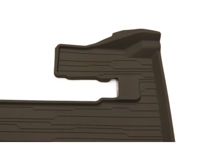 GM Third-Row One-Piece Premium All-Weather Floor Liner in Dark Ash Gray (for Models with Second-Row Captain's Chairs) 23356372
