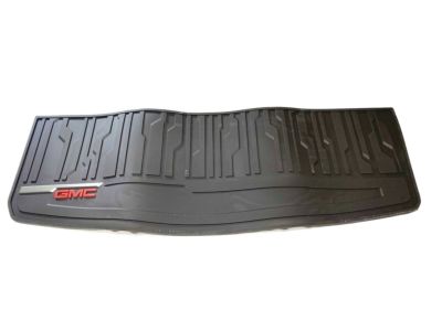 GM Premium All-Weather Cargo Area Mat in Cocoa with GMC Logo 23357004