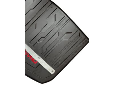 GM Premium All-Weather Cargo Area Mat in Jet Black with GMC Logo 23357006