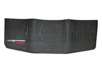 GM Premium All-Weather Cargo Area Mat in Jet Black with GMC Logo 23357006