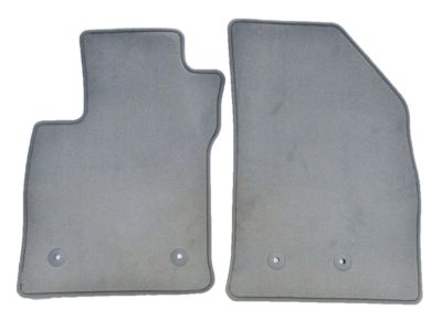 GM First-and Second-Row Carpeted Floor Mats in Dark Ash Gray 23375323