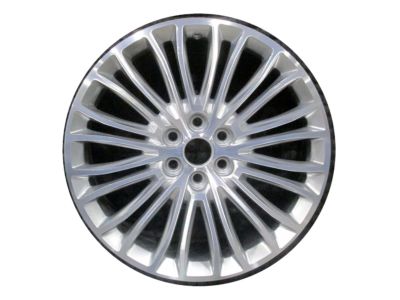 GM 20x8-Inch Aluminum 6-Split-Spoke Wheel in Nickel Pearl 23403702