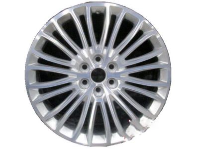 GM 20x8-Inch Aluminum 6-Split-Spoke Wheel in Nickel Pearl 23403702