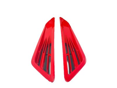 GM Hood Scoop Package in Red Hot 23408565