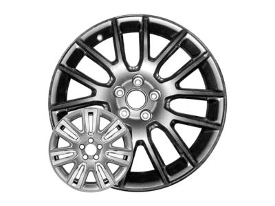 GM 19x8-Inch Aluminum 7-Spoke Rear Wheel in Silver 23424548