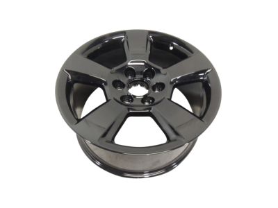 GM 20x9-Inch Aluminum 5-Spoke Wheel in Black 23431106
