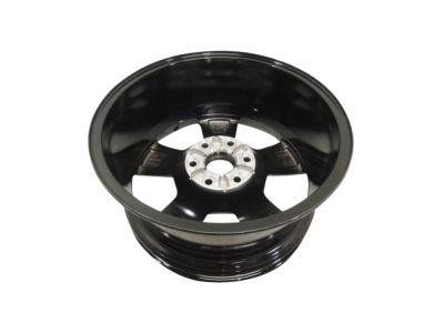 GM 20x9-Inch Aluminum 5-Spoke Wheel in Black 23431106