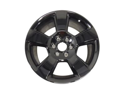 GM 20x9-Inch Aluminum 5-Spoke Wheel in Black 23431106