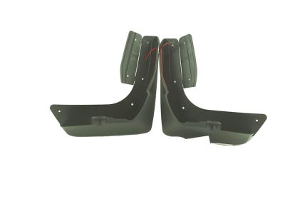 GM Front Splash Guards in Black 23436159