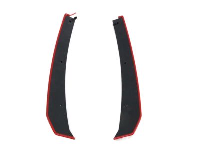 GM Front Splash Guards in Red Hot 23436518