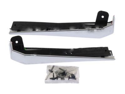 GM Front Splash Guards in Silver Ice Metallic 23436522