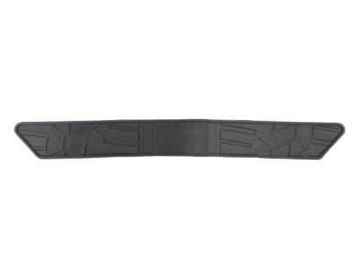 GM Third-Row One-Piece Premium All-Weather Floor Mat in Jet Black with Z71 Logo 23463681