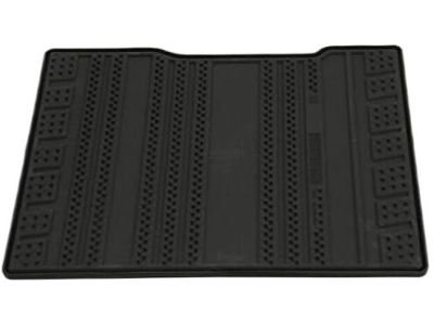 GM Second-Row Pass-Through Premium All-Weather Floor Mat in Jet Black for Models w/ Second-Row Captain's Chairs and Z71 Package 23463683