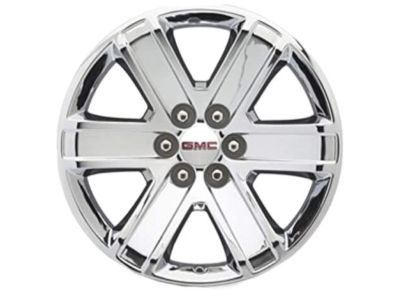 GM 18x8.5-Inch Aluminum 6-Spoke Wheel in Chrome 23464385