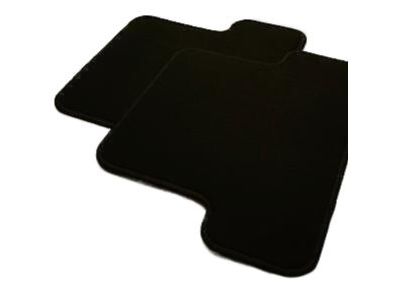 GM First-Row Carpeted Floor Mats in Jet Black 23464403