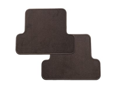 GM Extended Cab Second-Row Carpeted Floor Mats in Cocoa 23464409