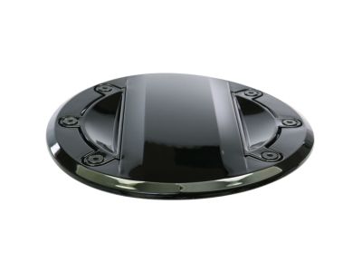 GM Fuel Filler Door in Black with Gloss Black Inserts 23506590