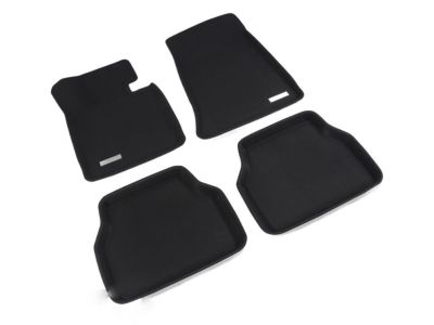 GM Floor Mats - Carpet Replacement,Front and Rear,Color:Ebony (13i,19i) 25797250