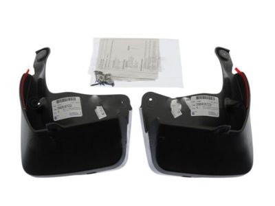 GM Rear Splash Guards in Black (for Hatchback Models) 39068721