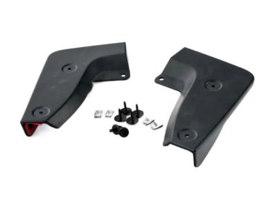 GM Front Splash Guards in Black 39077358