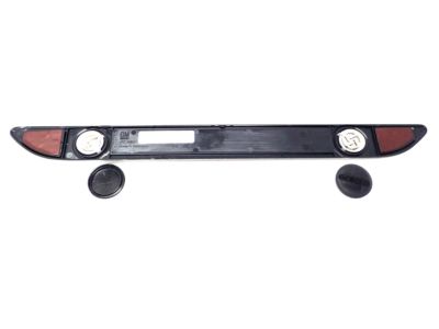 GM Illuminated Front Door Sill Plates in Stainless Steel with Anthracite Surround and Chevrolet Script 39088985