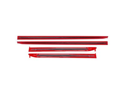 GM Bodyside Molding in Red Hot 42400429