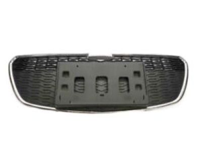 GM Grille in Black with Mosiac Black Surround and Bowtie Logo 42529655