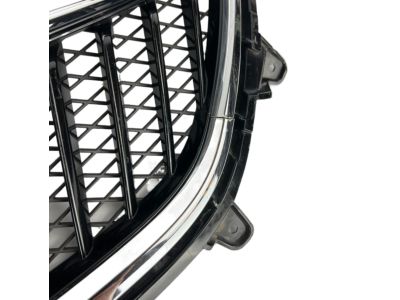 GM Grille in Black with White Frost Tricoat Surround 42582721