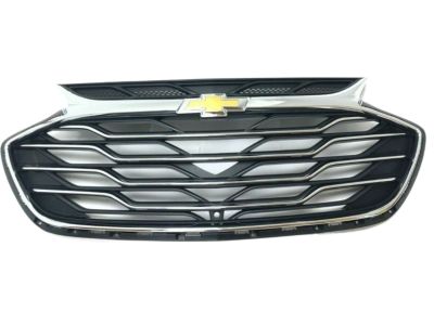 GM Grille in Black with Chrome Surround and Bowtie Logo 42679306