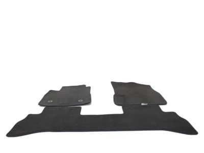 GM First- and Second-Row Carpeted Floor Mats in Ebony 42697792