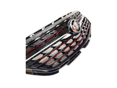 GM Grille in Ebony Twilight Metallic with Buick Logo (For Vehicles without HD Surround Vision Camera) 42737502