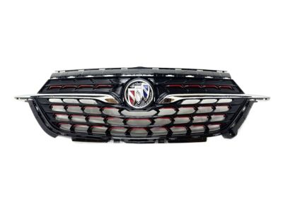 GM Grille in Ebony Twilight Metallic with Buick Logo (For Vehicles without HD Surround Vision Camera) 42737502
