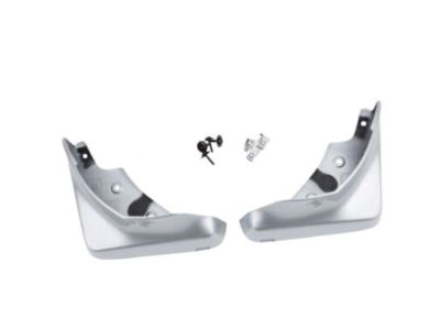 GM Front and Rear Splash Guards in Painted Silver 42742972