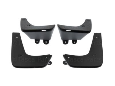 GM Front and Rear Splash Guards in Black 42766792