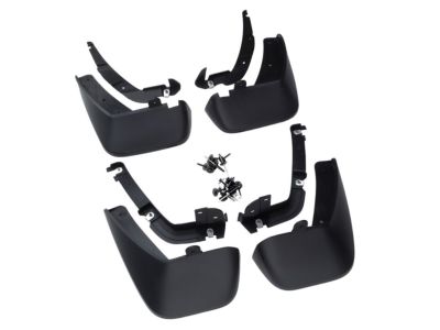 GM Front and Rear Splash Guards in Black 42776251