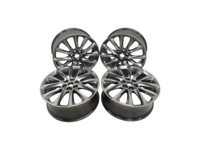 GM 20 x 8-Inch Aluminum 6-Split-Spoke Wheel in Midnight Silver 84036539