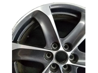 GM 20x8-Inch Aluminum 6-Spoke Wheel in Satin Graphite Finish with Ultra-Bright Machined Face 84036542