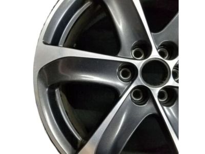 GM 20x8-Inch Aluminum 6-Spoke Wheel in Satin Graphite Finish with Ultra-Bright Machined Face 84036542