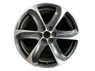 GM 20x8-Inch Aluminum 6-Spoke Wheel in Satin Graphite Finish with Ultra-Bright Machined Face 84036542