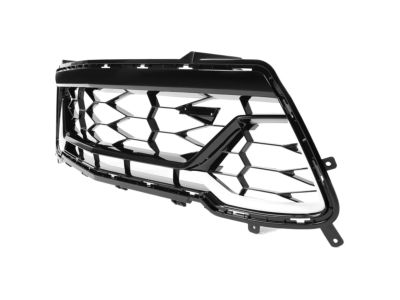 GM Lower Grille in Black with Summit White Inserts and SS Emblem 84040594