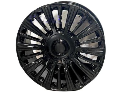 GM 22x9-Inch Aluminum Multi-Spoke Wheel in Dark Android and Polished Finish 84040803